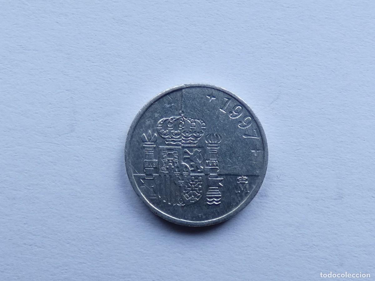 Monedas Franco: lote compuesto por 11 monedas de 1 peseta. Espa&ntilde;a. 1997