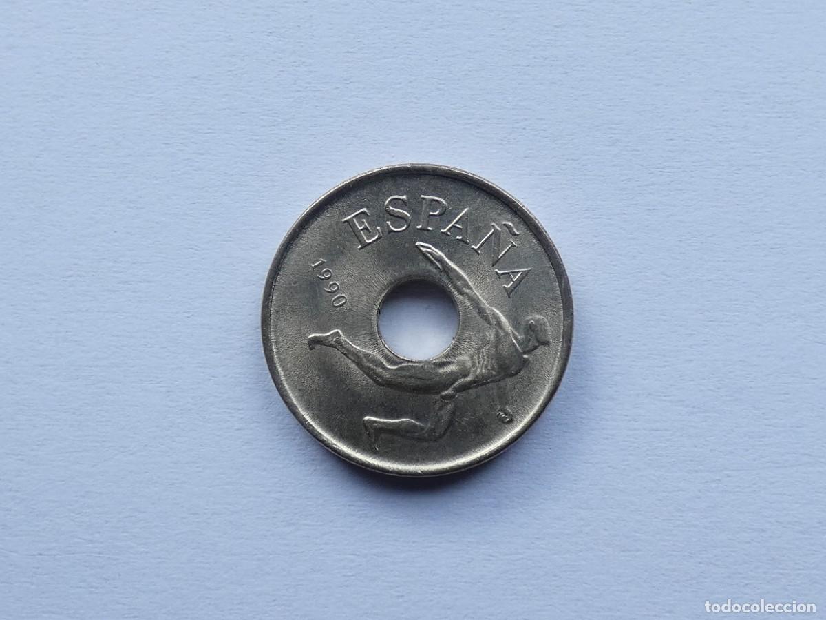 Monedas Franco: Moneda de 25 pesetas. Espa&ntilde;a. a&ntilde;o 1990