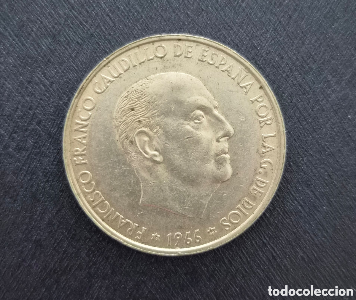 Monedas Franco: 100 Pesetas 1966 *66&ndash; Francisco Franco &ndash; Plata