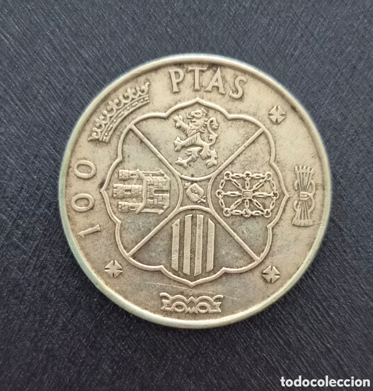 Monedas Franco: 100 pesetas 1966 *70&ndash; Francisco Franco &ndash; Plata