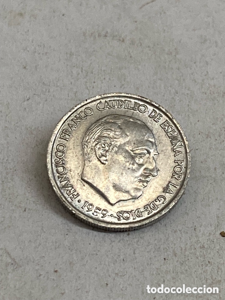Monedas Franco: Moneda 20 c&eacute;ntimos 1959 - Foto 2