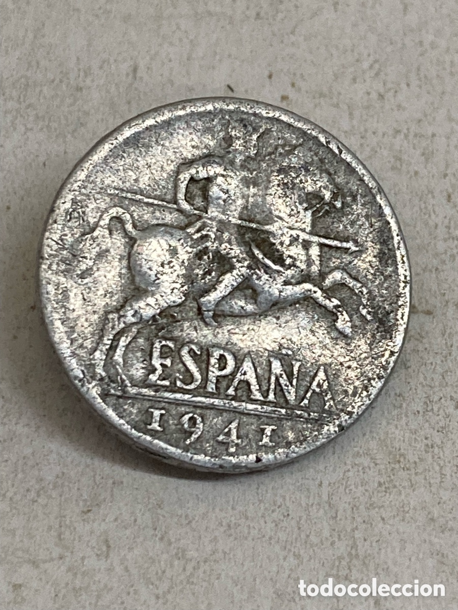 Monedas Franco: Moneda Diez cents 1941 - Foto 1