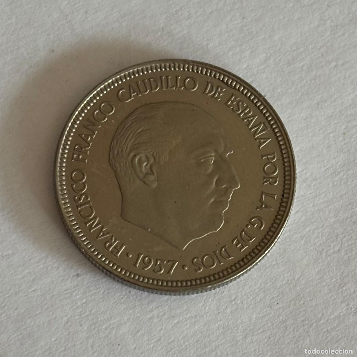 Moedas Franco: MONEDA DE 5 PESETAS FRANCO 1966 ESTRELLA 75 SIN CIRCULAR PROCEDENTE DE CARTERA