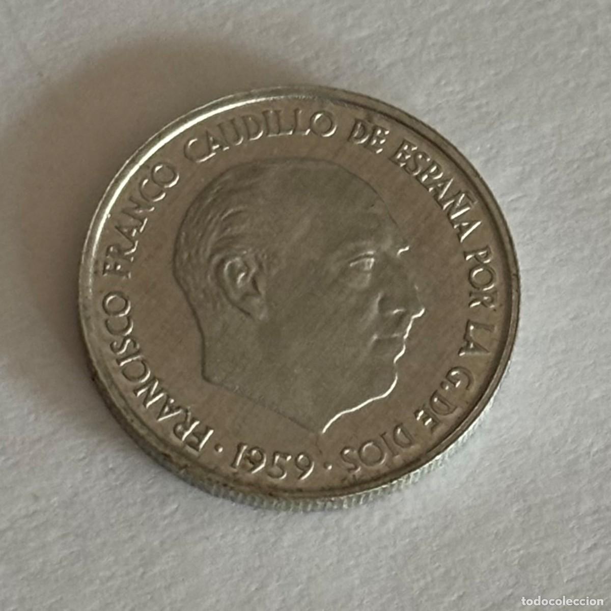 Moedas Franco: MONEDA DE 10 C&Eacute;NTIMOS FRANCO 1959 SIN CIRCULAR PROCEDENTE DE CARTERA