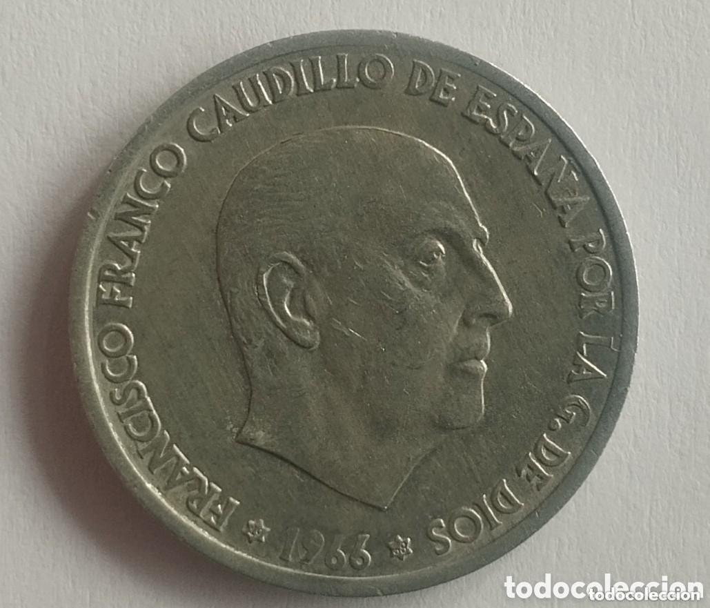 Moedas Franco: MONEDA DE 50 C&Eacute;NTIMOS FRANCO 1966 ESTRELLA 68 EN MUY BUEN ESTADO (FOTO)
