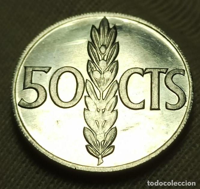 Monete Franco: Espa&ntilde;a 50 C&eacute;ntimos 1966*(19-73) 3 sobre 2, Espigas aplastadas S/C lote 2508