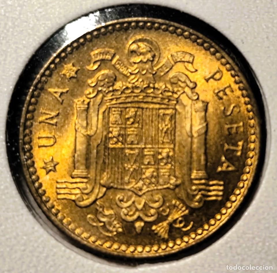 Franco Coins: Espa&ntilde;a 1 x 1 Peseta 1953*(1956), UNC Lote 2514