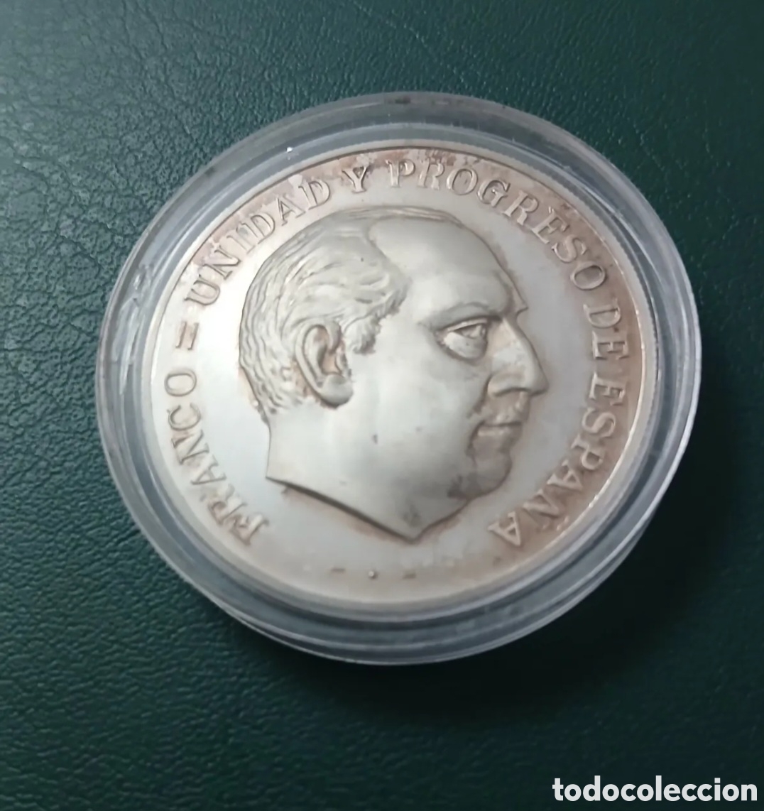 Monete Franco: MONEDA DE ONZA DE PLATA CONMEMORATIVA DE FRANCO 1892-1992