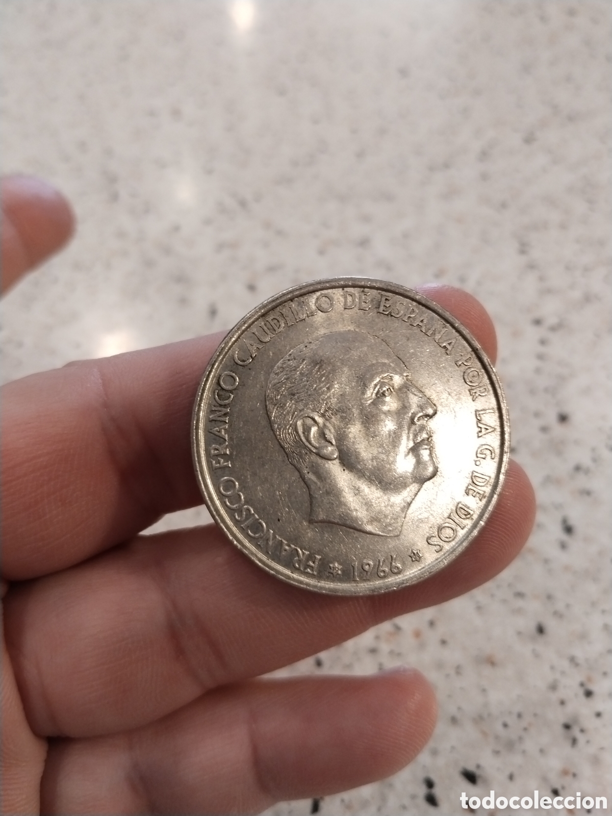 Monedas Franco: Estado Espa&ntilde;ol. 1966*(19-66). 100 Pesetas (MBC) (Plata)