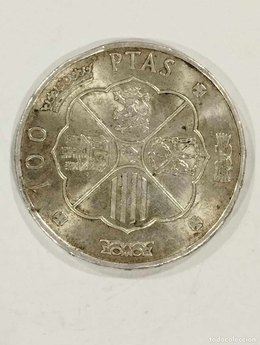 Monedas Franco: MONEDA 100 CIEN PESETAS FRANCO. PLATA. 1966. ESTRELLAS 19 - 67.