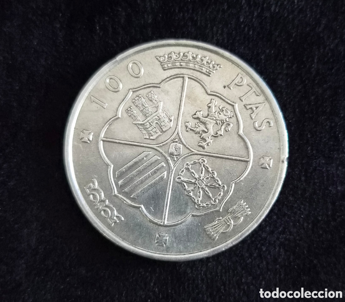 Monedas Franco: 100 Pesetas 1966 (*19-67) &ndash; Franco &ndash; Plata 800% &ndash; Espa&ntilde;a