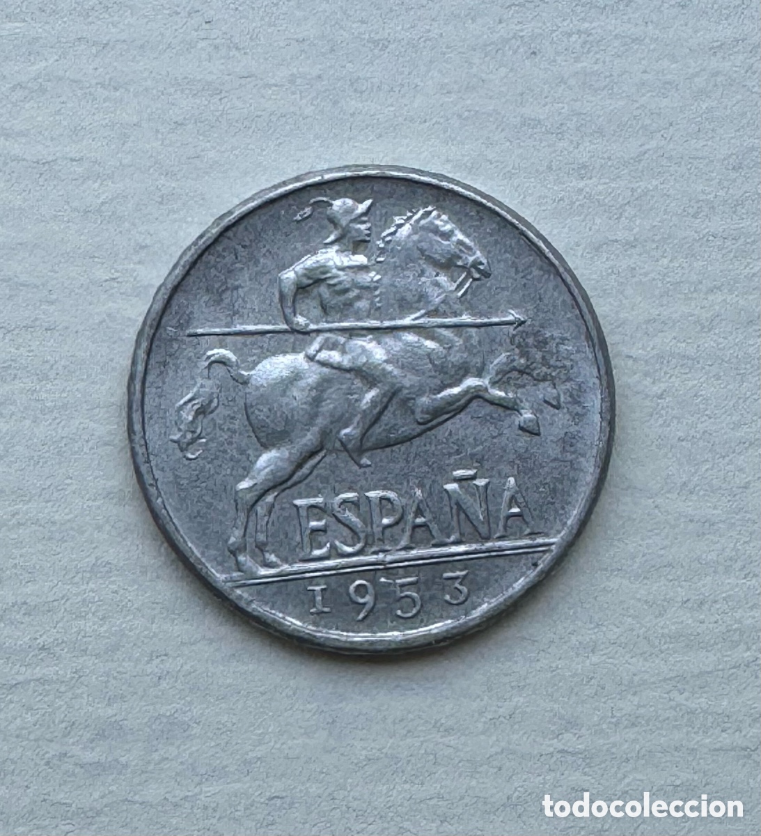 Monedas Franco: 5 c&eacute;ntimos 1953 Sin Circular. - Foto 1