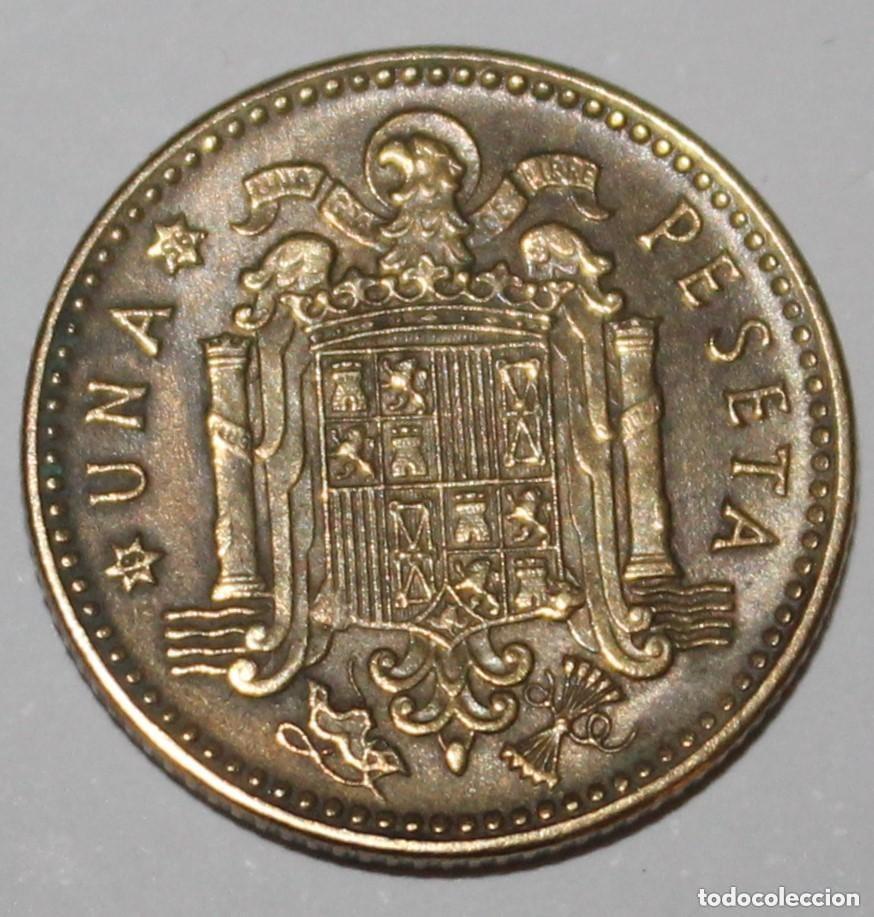 Monedas Franco: MONEDA DE 1 PESETA FRANCO 1953 ESTRELLA 56 (FOTO)