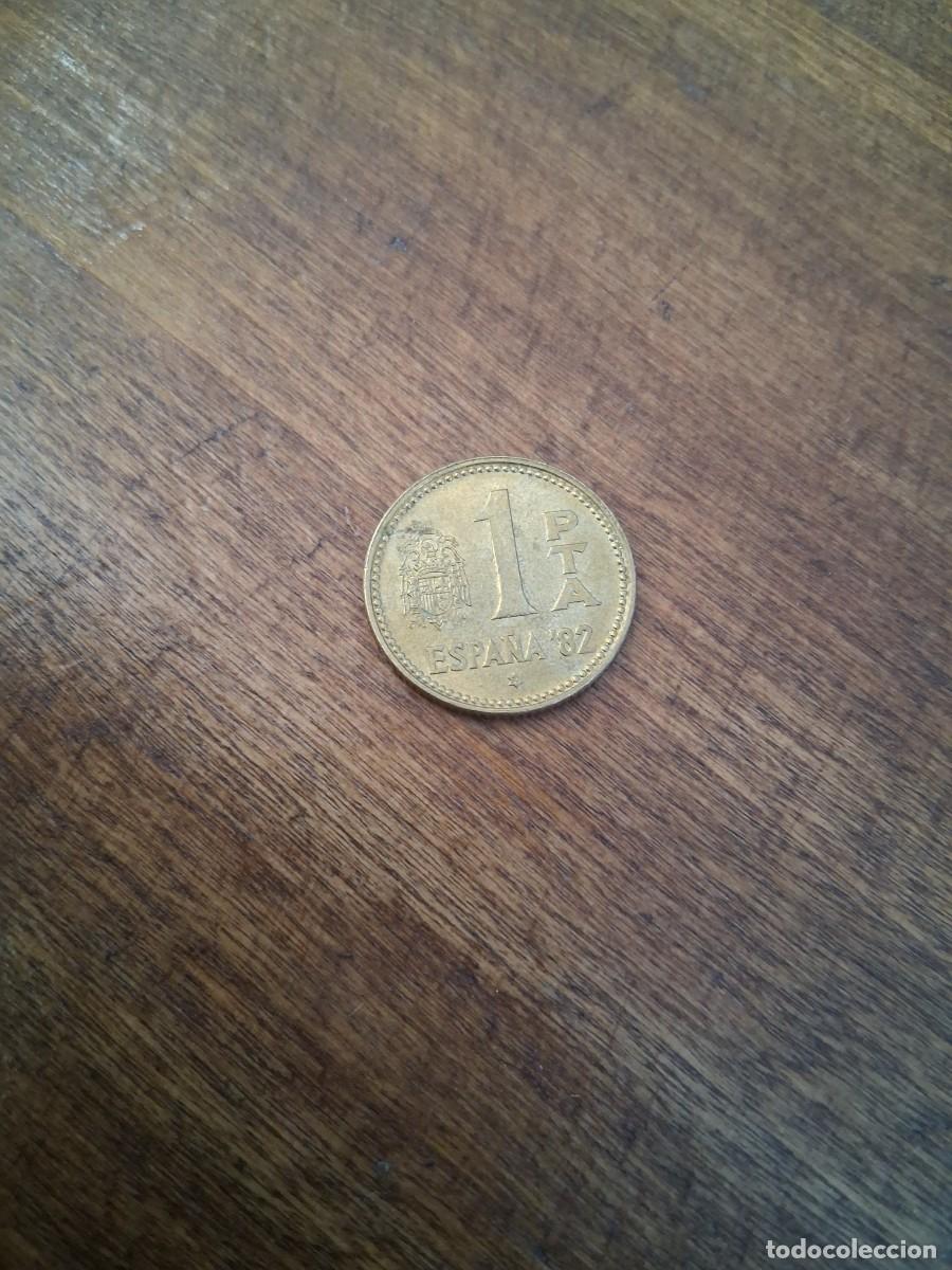 Monedas Franco: Moneda espa&ntilde;ola 1 peseta espa&ntilde;a 82 1982 1980