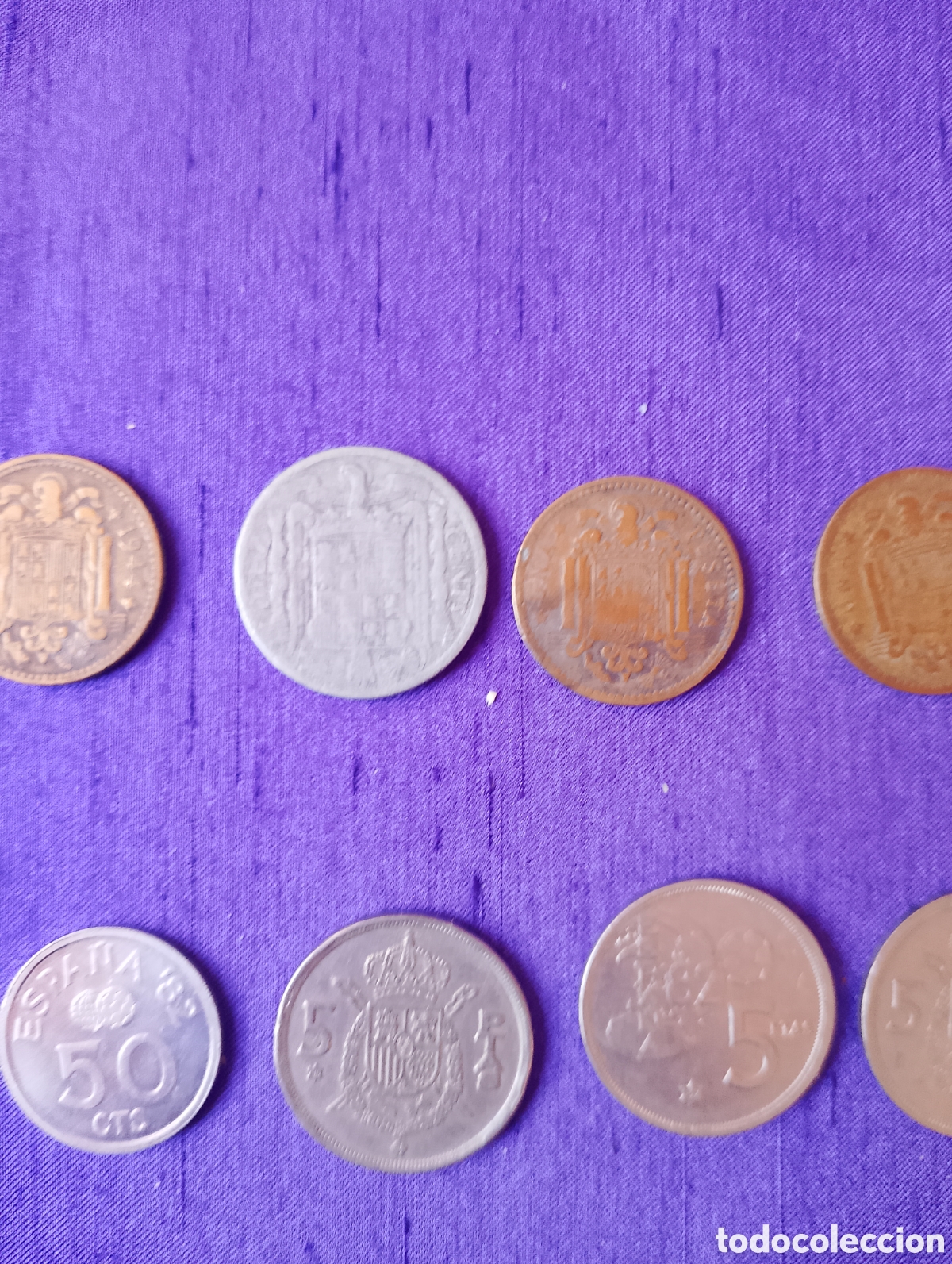 Monedas Franco: Monedas. Lote variado en pesetas. - Foto 5
