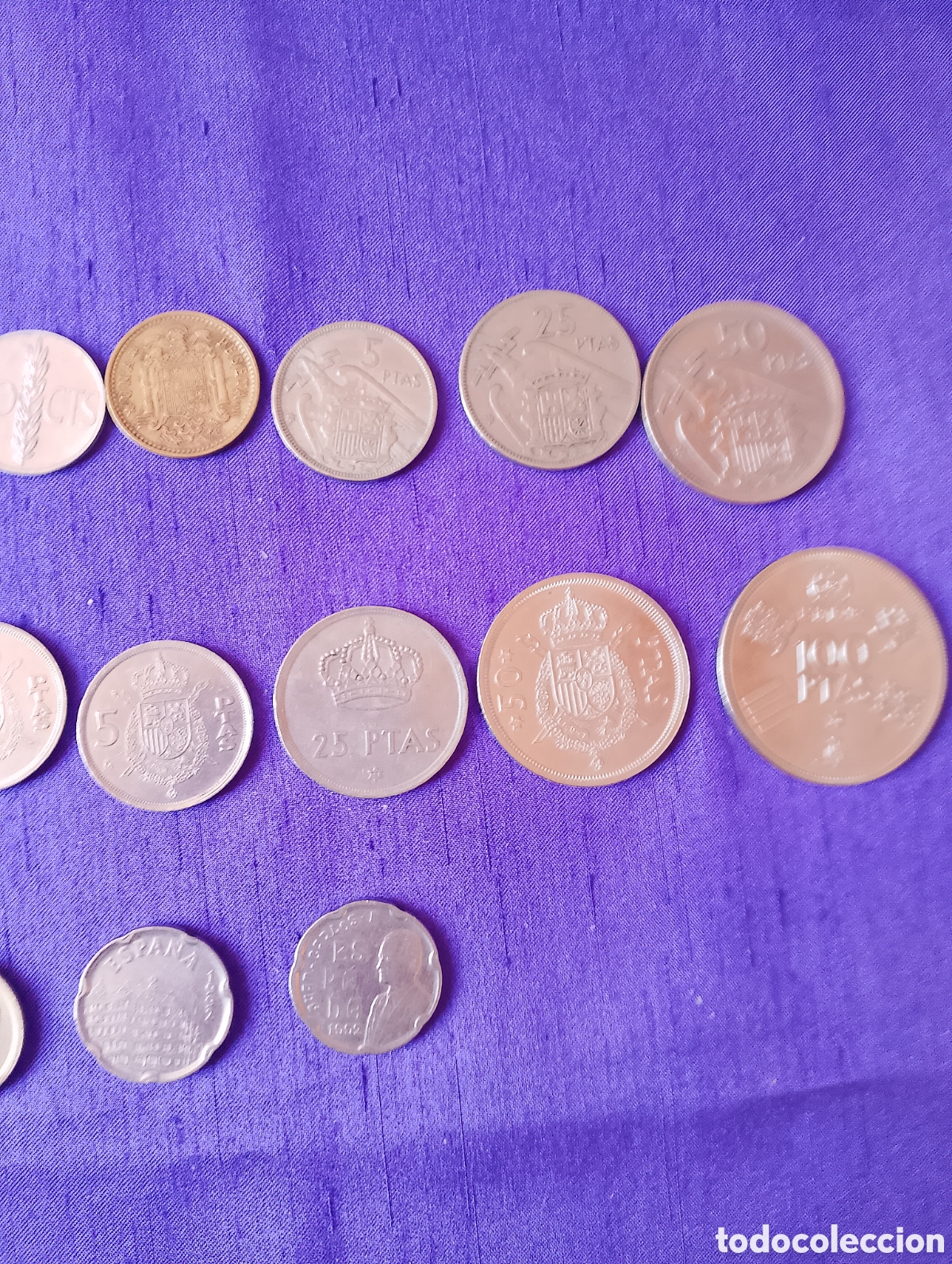 Monedas Franco: Monedas. Lote variado en pesetas. - Foto 8