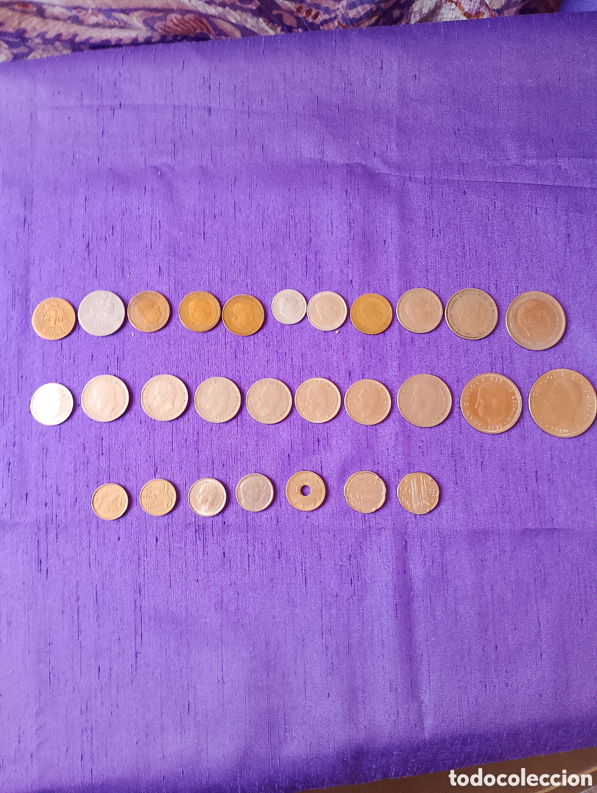 Monedas Franco: Monedas. Lote variado en pesetas.