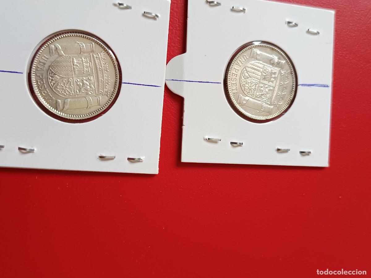 Monedas Franco: Lote de 340 monedas con errores - Foto 11