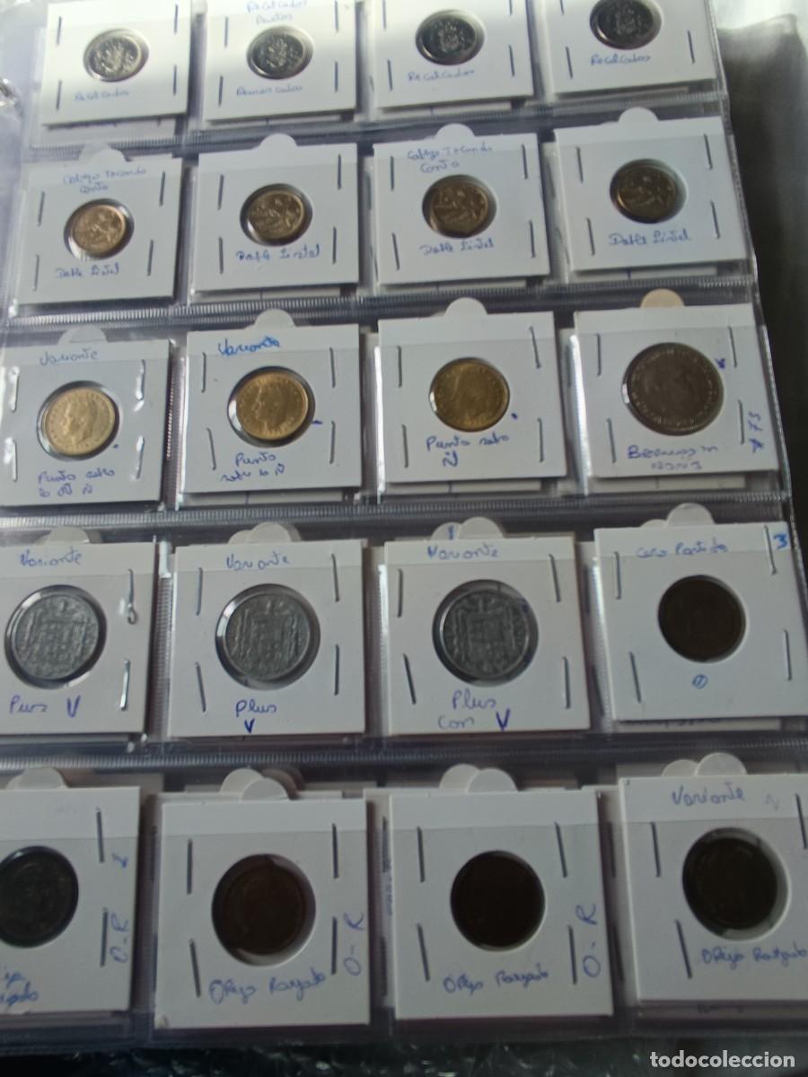 Monedas Franco: Lote de 340 monedas con errores - Foto 17