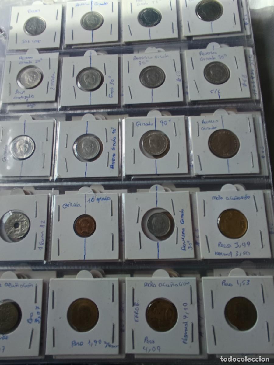 Monedas Franco: Lote de 340 monedas con errores - Foto 18