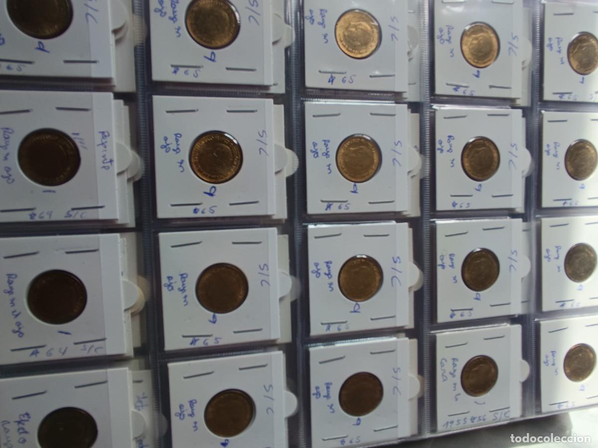 Monedas Franco: Lote de 340 monedas con errores - Foto 21