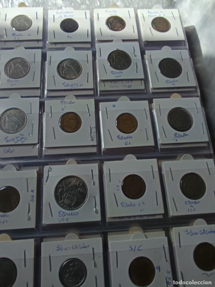 Monedas Franco: Lote de 340 monedas con errores - Foto 24