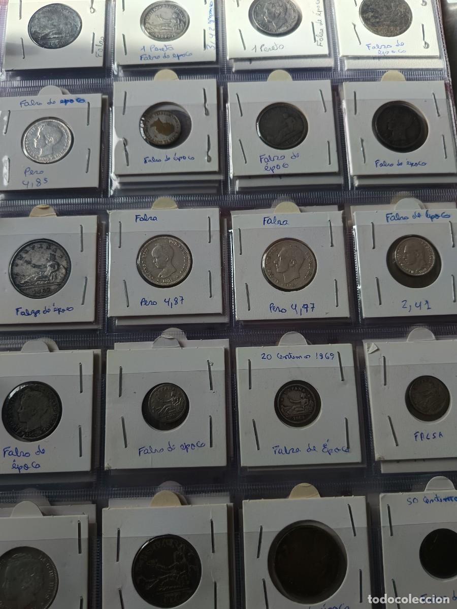 Monedas Franco: Lote de 340 monedas con errores - Foto 27