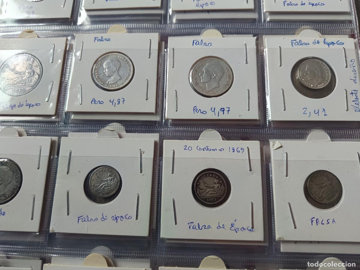 Monedas Franco: Lote de 340 monedas con errores - Foto 28