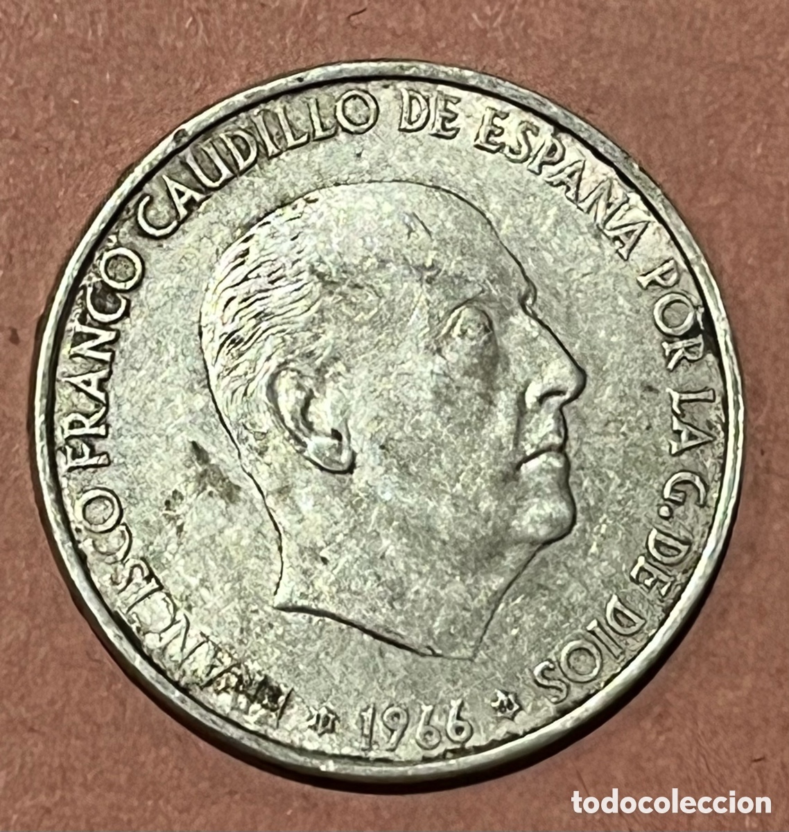 Monete Franco: MONEDA DE 100 PESETAS, 1966 *66 - PLATA - FRANCO