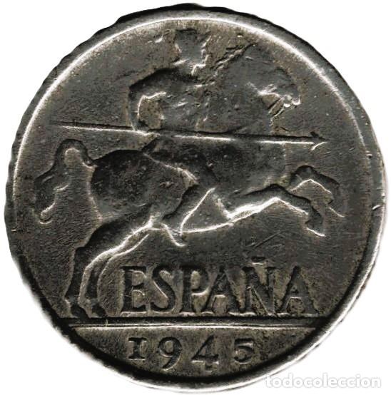 Monedas Franco: 10 C&eacute;ntimos 1945 KM#672