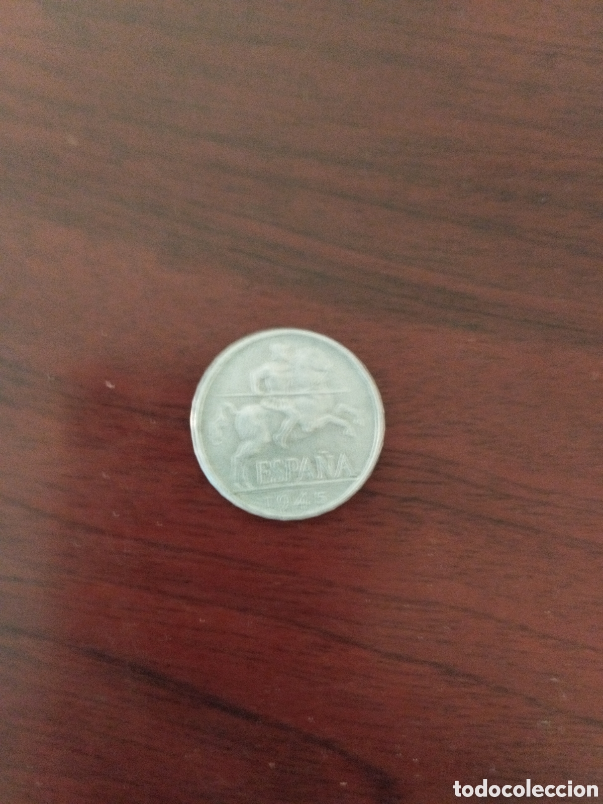 Monedas Franco: Moneda de 10ctms de peseta a&ntilde;o 1945