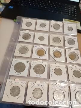 Monedas Franco: LOTE 20 MONEDAS FRANCO SC TODAS DIFERENTES ENCARTONADAS CON ALGUNAS DIFICILES
