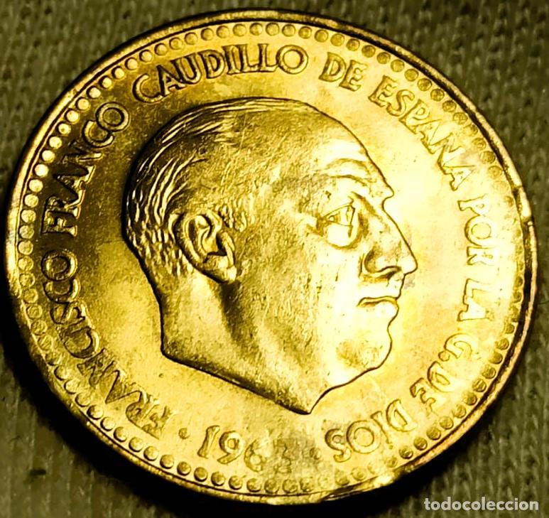 Monedas Franco: Espa&ntilde;a. Estado Espa&ntilde;ol 1 Peseta 1963*(19-66) S/C Variante M&uacute;ltiple. Lote 8474