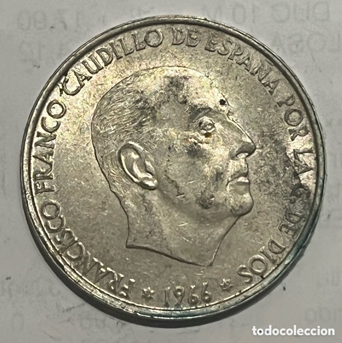Monedas Franco: MONEDA DE 100 PESETAS, 1966 *67 - PLATA - FRANCO