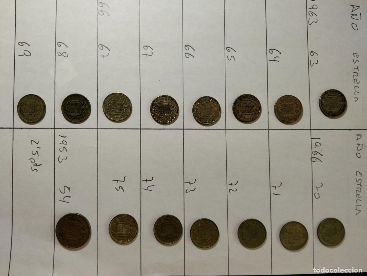 Monedas Franco: Monedas de una peseta - Foto 1