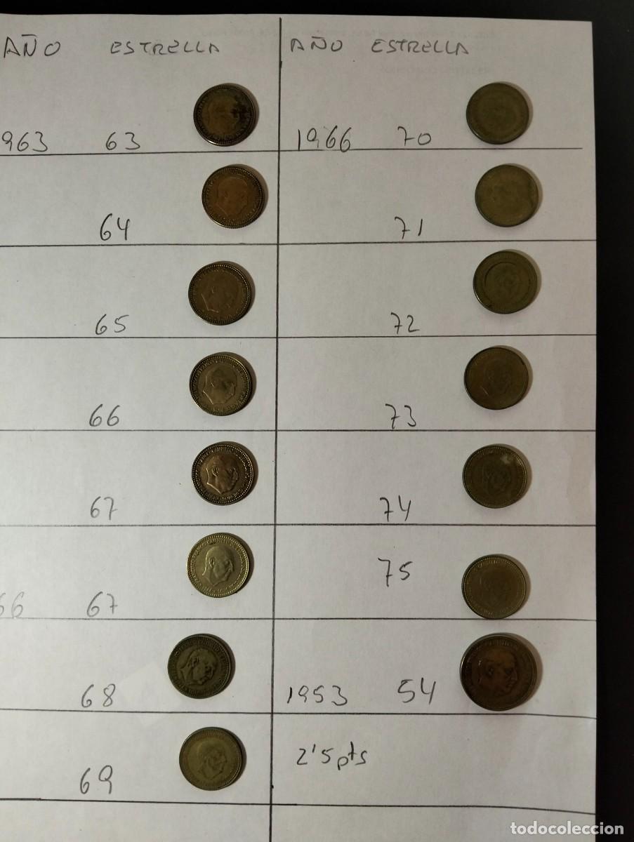 Monedas Franco: Monedas de una peseta - Foto 4