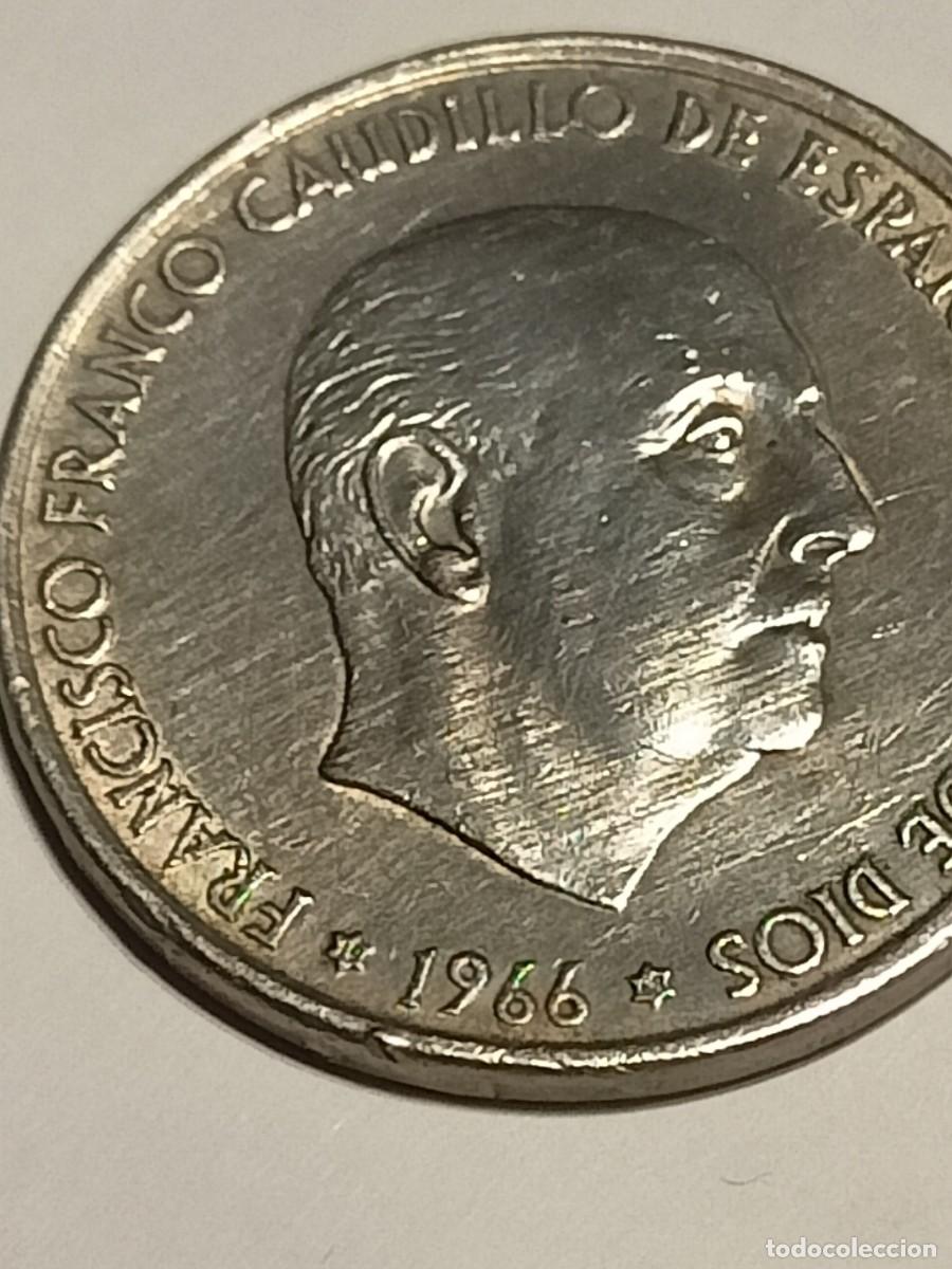 Monedas Franco: MONEDA DE 100 PESETAS DE PLATA DE FRANCO DE 1966 (estrella 68)