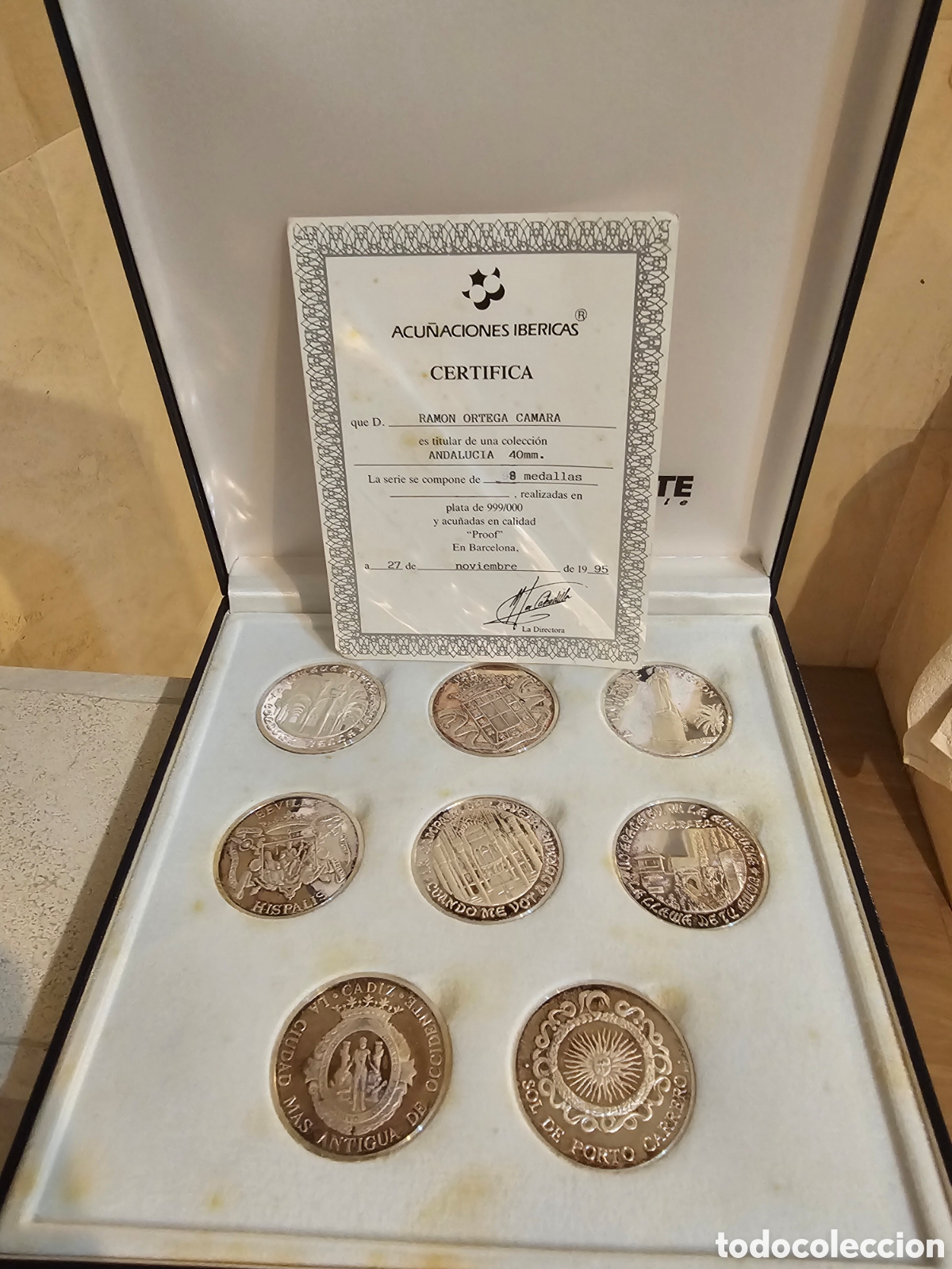 Monedas Franco: Monedas de plata con certificado - Foto 4