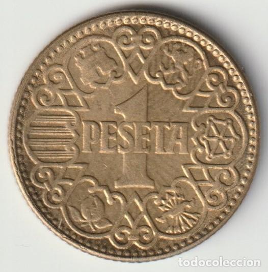 Monedas Franco: Espa&ntilde;a. 1 Peseta 1944