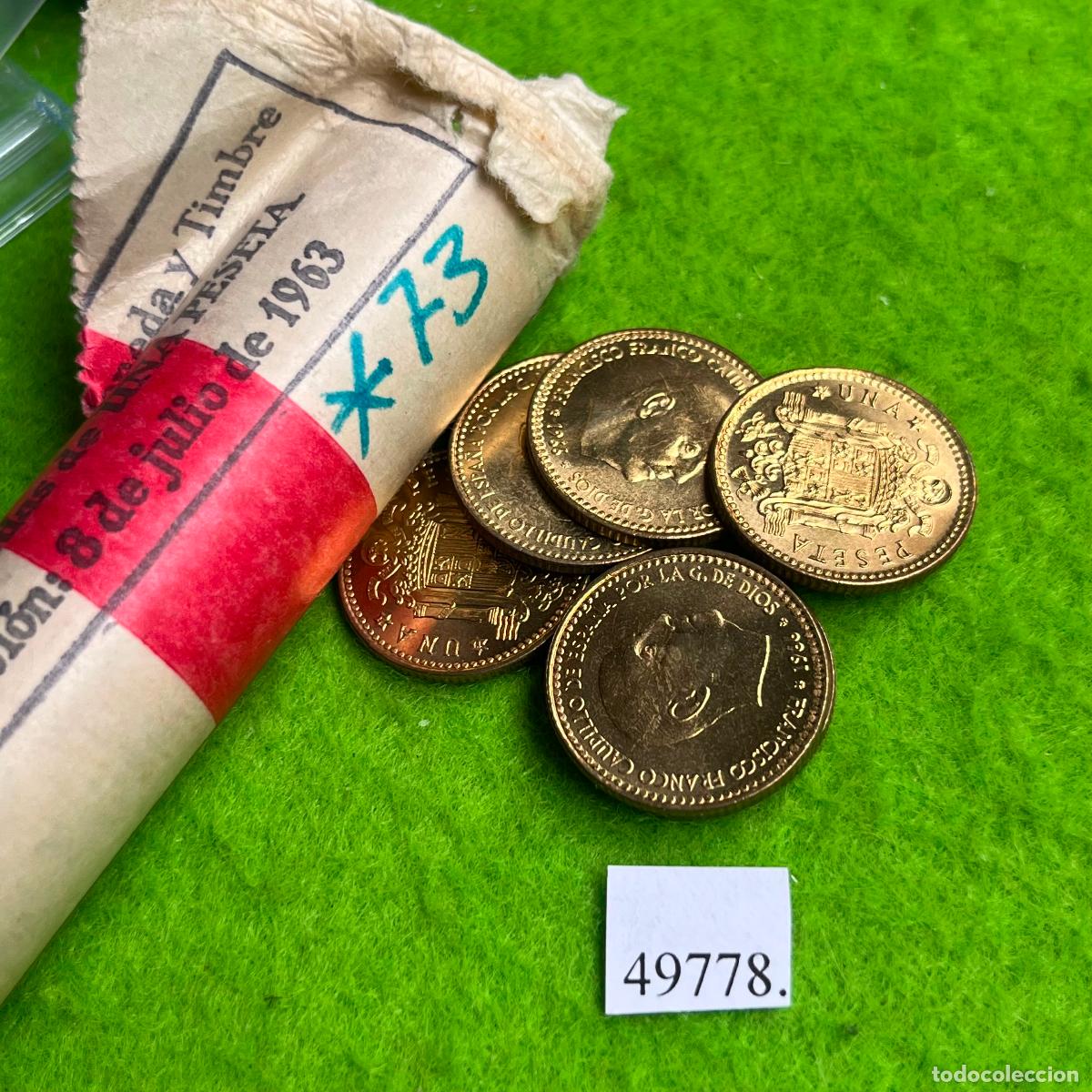Monedas Franco: Espa&ntilde;a 1 peseta 1966 73, una moneda, Franco, 49778 3 MO