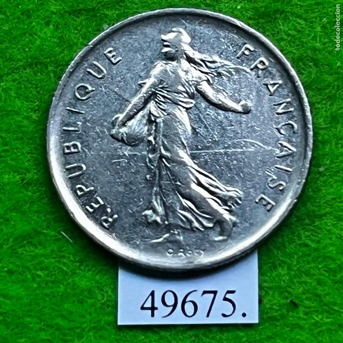 Monedas Franco: Francia 5 francos 1972