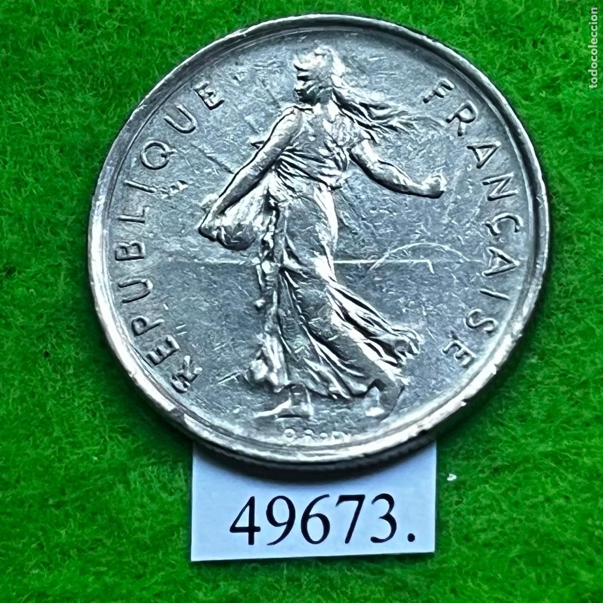 Monedas Franco: Francia 5 francos 1971 - Foto 1