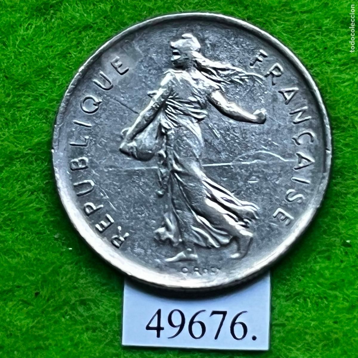 Monedas Franco: Francia 5 francos 1972 - Foto 1