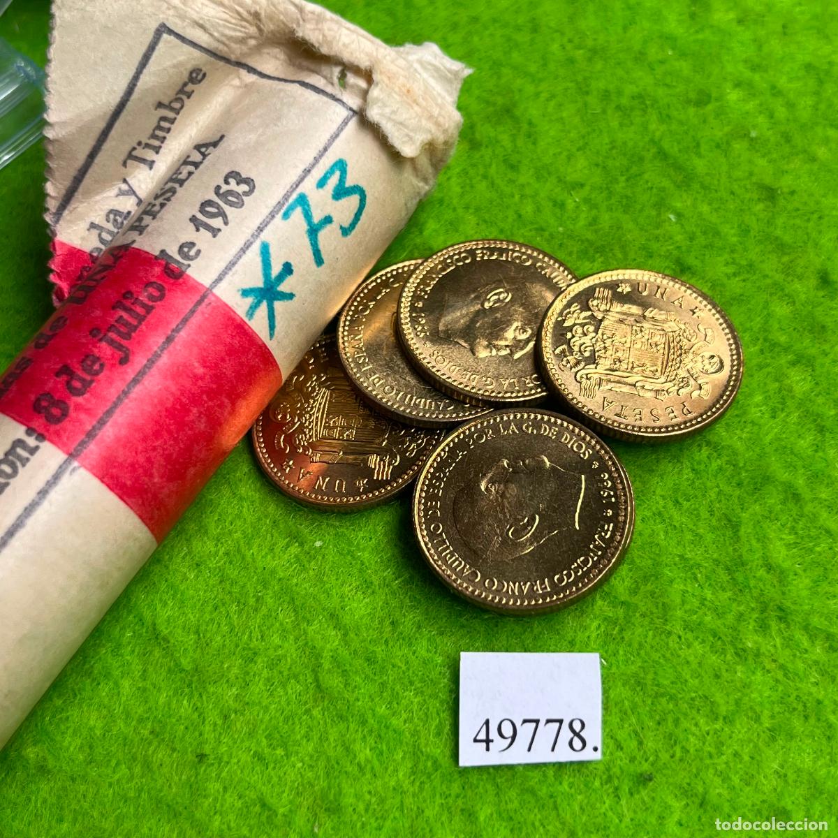 Monedas Franco: Espa&ntilde;a 1 peseta 1966 73, una moneda, Franco, 49778 4 MO