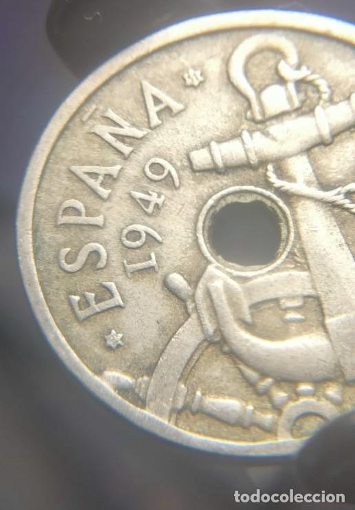 Monedas Franco: Espa&ntilde;a 1949 &ndash; 50 c&eacute;ntimos &ndash; Lote de 6 estrellas diferentes: *51 *52 *53 *54 *56 *62