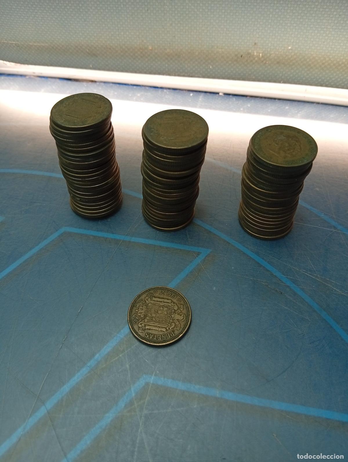 Monedas Franco: 67 Monedas, 250 Pesetas - Foto 3