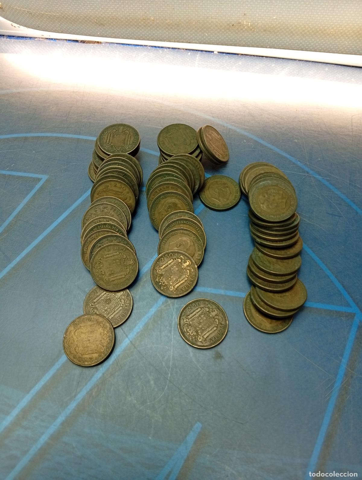 Monedas Franco: 67 Monedas, 250 Pesetas - Foto 4