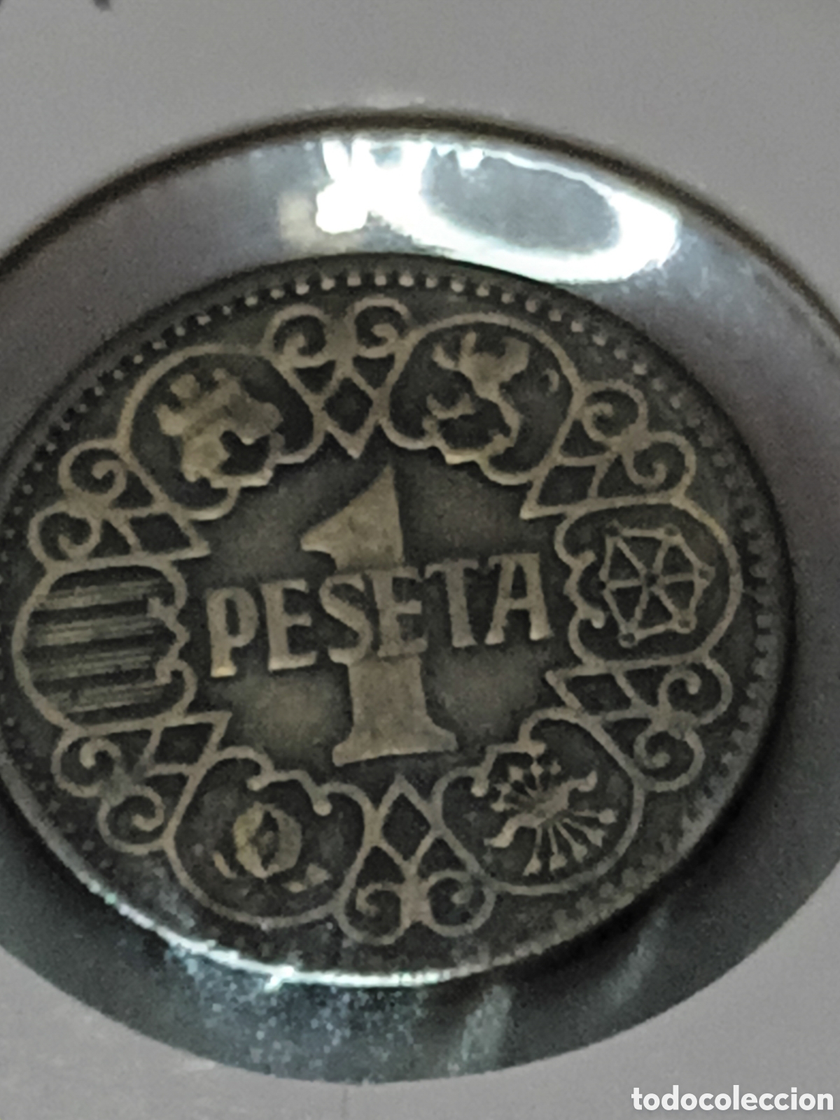 Monedas Franco: 1 PESETA DE FRANCO 1944