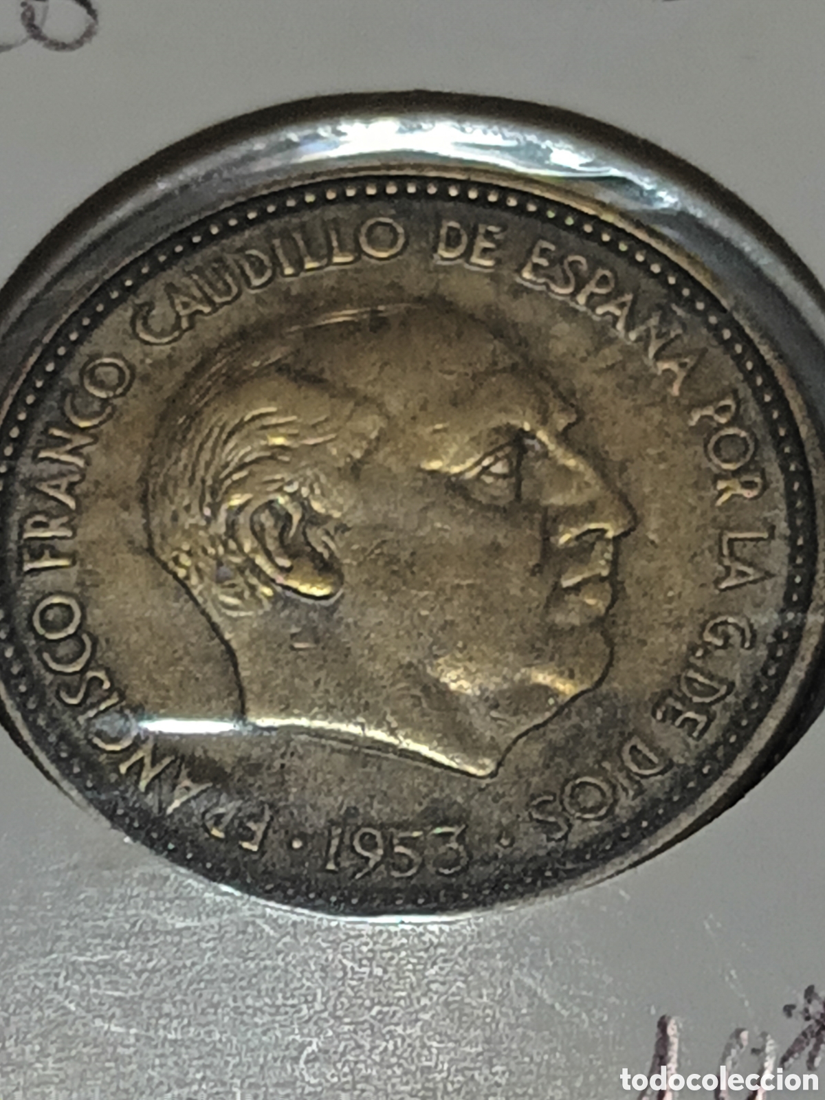 Monedas Franco: 2,5 PESETAS DE FRANCO 1953 -19*56*