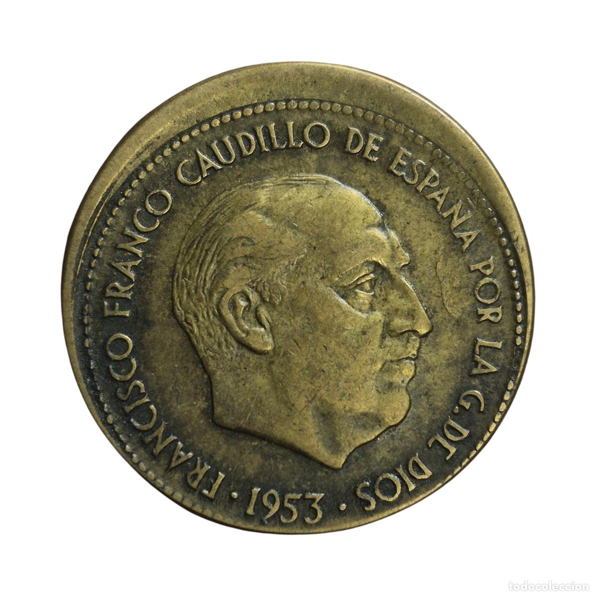 Monedas Franco: NT/ 2,5 PESETAS 1963 DESPLAZADA (E1567)